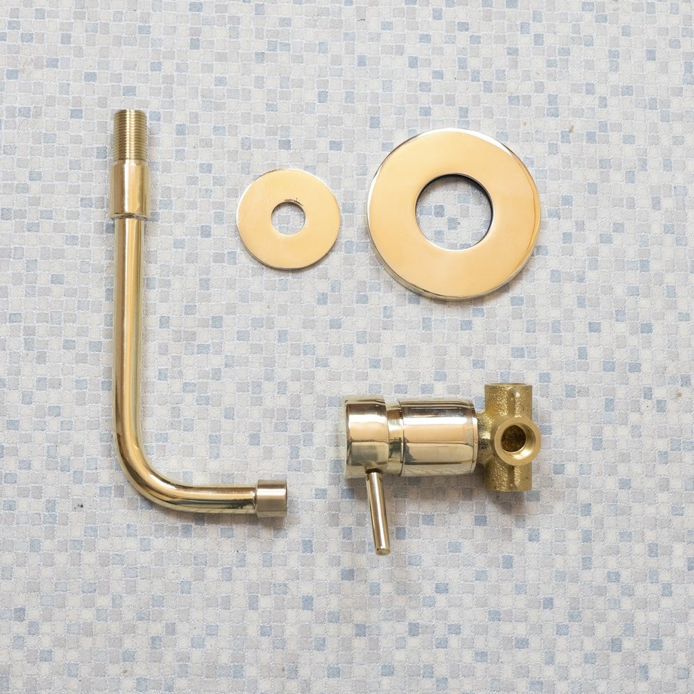 Brass Concealed Shower System Combo - Brassna